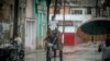 Lluvias dejan inundaciones en las calles de La Habana, este 1 de junio. (AP/Ramon Espinosa)