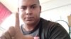 Alejandro Garlobo antes de ser detenido