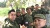Cubanos posan como soldados del 137 Regimiento de paracaidistas, ubicado en la ciudad de Riazán. Foto Cortesía Alain Paparazzi Cubano