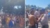 Videos en redes sociales muestran la multitudinaria manifestación en la Carretera del Morro, próxima a varios de los barios más pobres de Santiago de Cuba.