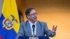 El presidente colombiano Gustavo Petro anunció este lunes que "comienza un segundo proceso de paz" con una de las principales facciones disidentes de las extintas Fuerzas Armadas Revolucionarias de Colombia. (AP Foto/Fernando Vergara, Archivo)