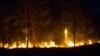 Una imagen del incendio en Pinares de Mayarí, Holguín, posteada por el gobernante cubano Miguel Díaz-Canel. (Twitter/@DiazCanelB)