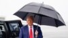 Expresidente Donald Trump tras su comparecencia ante un tribunal federal en Washington, DC. 3 de agosto del 2023