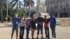 Protesta silenciosa en el Parque Central de La Habana (Facebook)