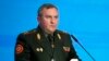 Viktor Jrenin pronuncia su discurso en el Foro Militar Internacional Ejército-2023 en el Parque Patriot cerca de Moscú, Rusia, el martes 15 de agosto de 2023. (AP/Alexander Zemlianichenko, File)