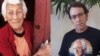 El escritor cubano José Gabriel Barrenechea y su madre, Zoila Chávez. (Fotos: CubaNet/Facebook Barrenechea)