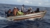 Un viaje de migrantes cubanos interceptado a unas 7 millas al sur de Cayo Largo, Florida, el 25 de octubre de 2022. (Foto: Guardia Costera de EEUU)