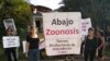 Protesta frente a las instalaciones de Zoonosis en La Habana. (Foto Archivo/Facebook)