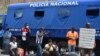 Los migrantes de Africa detenidos en Honduras.