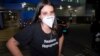 Karla Pérez González se vio forzada a retornar a Costa Rica, donde pidió refugio a las autoridades. (Ezequiel BECERRA / AFP)