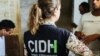 Una integrante de la CIDH en una de las visitas a países de la región.