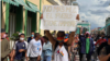 Protesta el 11 de julio en Holguín. (Pedro Enrique Hechavarría Marro/Facebook)