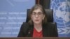 Liz Throssell , portavoz de la Oficina de la Alta Comisionada de Naciones Unidas para los Derechos Humanos.