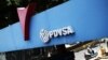 Una estación de gas en Caracas, Venezuela, exhibe un logo de la petrolera estatal PDVSA. Foto: REUTERS | Iván Alvarado.