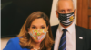 Los congresistas cubanoamericanos María Elvira Salazar y Mario Díaz Balart. Tomado de Twitter @RepMariaSalazar
