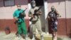 Seguidores del régimen cubano ensayando el "Día de la Defensa" en Matanzas. (Twitter/@Mi_Cuba_Libre)