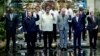 Ortega, Maduro y Arce, entre los que asistieron a la Cumbre del Alba, auspiciada por Díaz-Canel, el 14 de diciembre de 2022 en La Habana.