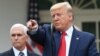 El presidente Donald Trump responde a preguntas de la prensa en la Casa Blanca, el viernes 13 de marzo del 2020, después de declarar el estado de emergencia por la pandemia de coronavirus.
