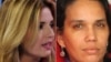 La periodista oficialista Cristina Escobar (izq.) y la reportera del medio independiente 14yMedio, Luz Escobar.
