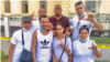 Guillermo Fariñas (centra, atrás) en un acto de solidaridad con las familias del 11J en Santa Clara, donde se llevan a cabo los juicios a los manifestantes.