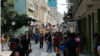 Colas en la capital cubana durante la pandemia.