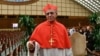El cardenal Juan de la Caridad García, arzobispo de La Habana en el Vaticano en 2019. (Foto: Tiziana FABI/AFP)