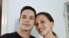 Yoe Suárez junto a su esposa, María Antonieta Colunga. (Foto: Yoe Suárez/Facebook)