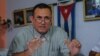 El líder de UNPACU, José Daniel Ferrer. (Yamil Lage/AFP)