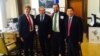 Miembros de Justice Cuba se reúnen con el secretario general de la OEA Luis Almagro.