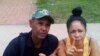Aimara Nieto Muñoz junto a su esposo, el opositor Ismael Boris Reñí. (Foto cortesía de CubaNet)