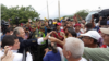 Luis Almagro, secretario general de la OEA durante su visita a Cúcuta, Colombia