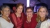 Presas políticas cubanas fueron recientemente reconocidas en Miami. De izq. a dr: Alde Escandón, Maripaz Martínez Nieto, Cary Roque y Marilú Jiménez.