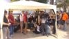Parte del grupo de cubanos en huelga de hambre en la ciudad de Tapachula, México, 30 de marzo de 2019. (Foto cortesía del grupo).