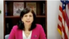 Mara Tekach, encargada de Negocios de la Embajada de los Estados en La Habana.