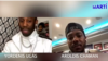Yordenis Ugás y Aroldis Chapman, durante su conversación.