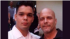 Raúl Omar Rodríguez Gracia junto al espía Gerardo Hernández.