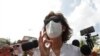 Cristiana Chamorro permanece aislada en arresto domiciliario desde el miércoles. (AP Photo/Diana Ulloa)