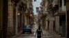 Calle de La Habana durante las restricciones de salir de casa para evitar el contagio del coronavirus